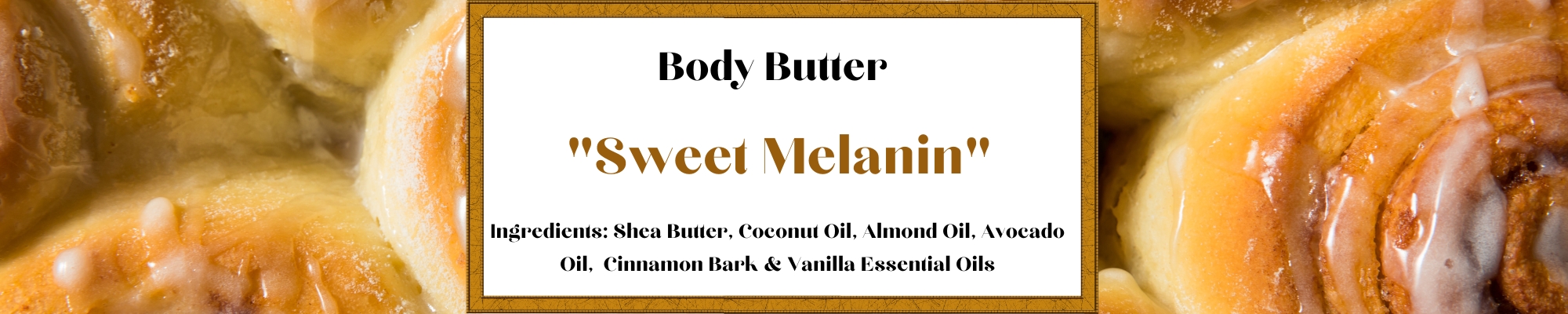 Sweet Melanin body butter product photo