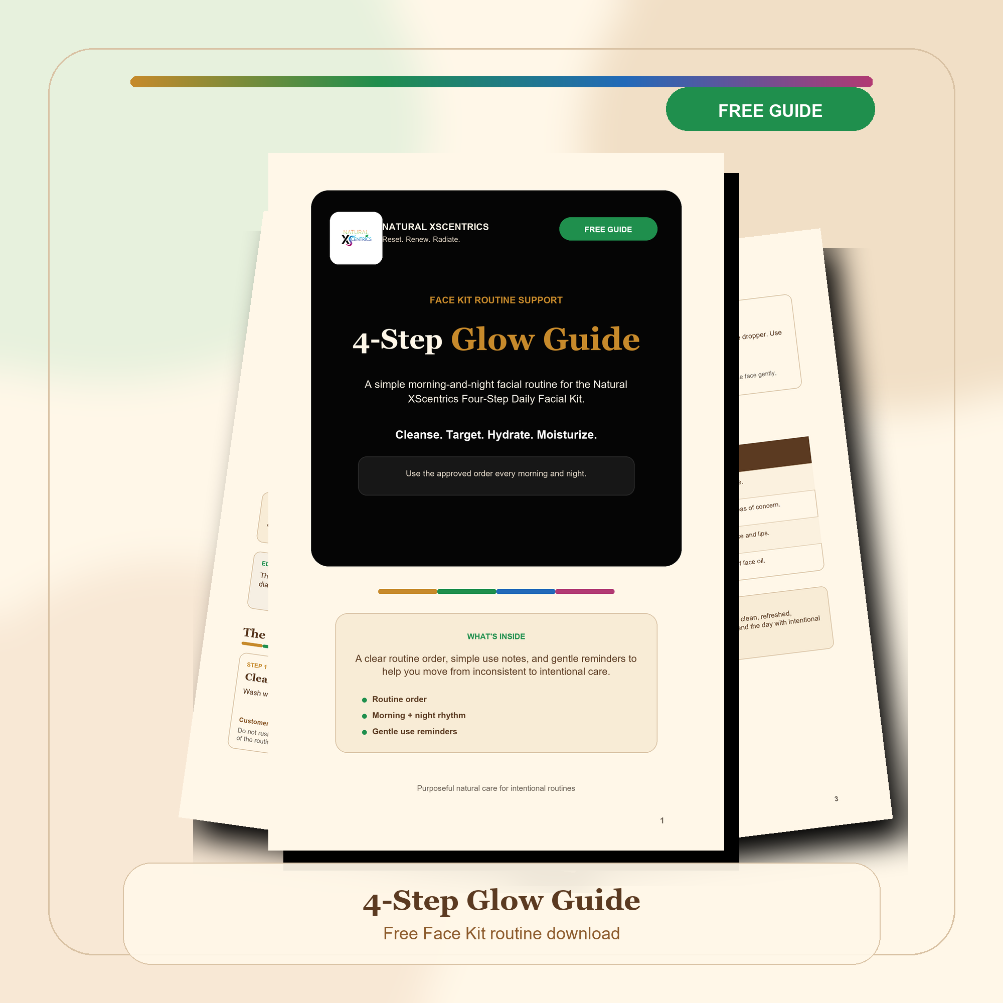 4-Step Glow Guide free digital download preview